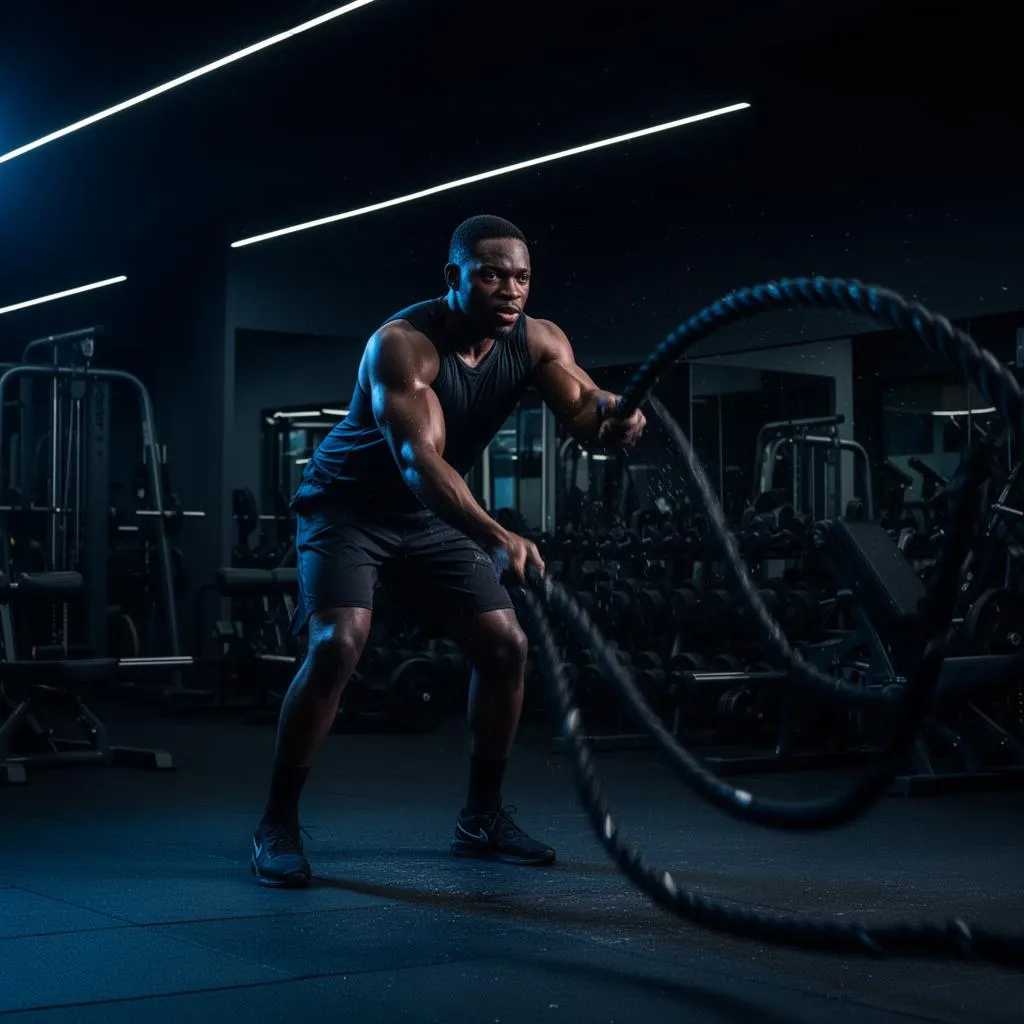 Athlete training at Vitality 360